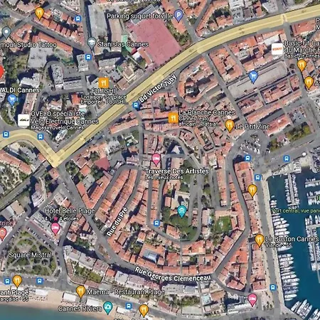 2 Pieces, Traversant, Clim, Wifi, Parking Cannes